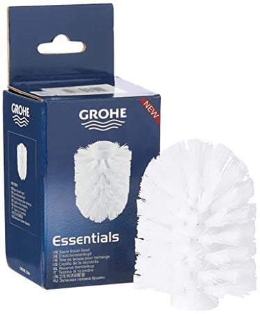 GROHE Essentials - Replacement brush head (original spare part, durable, robust, manufacturer's warranty: 5 years), white, 40791001 on sale